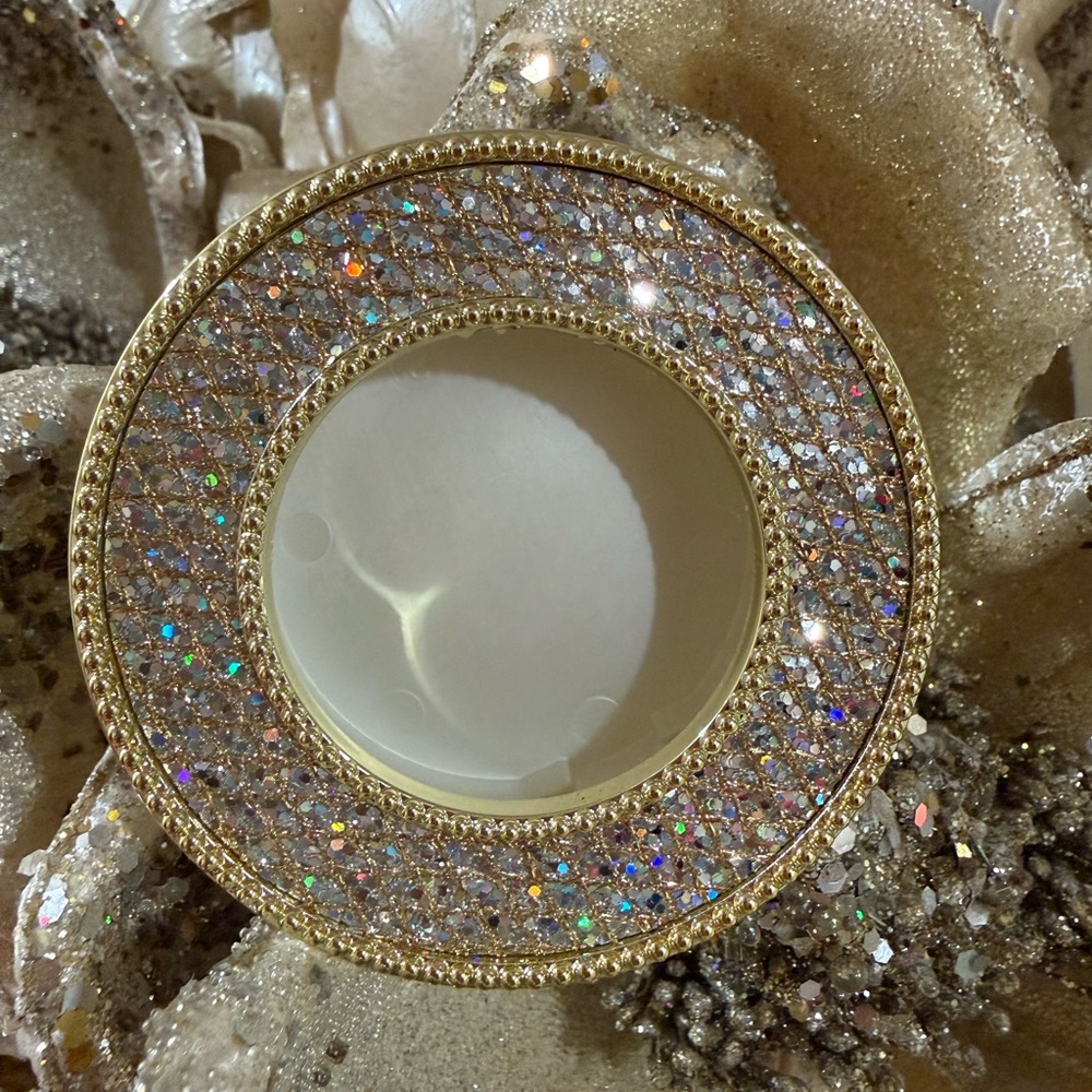 Scentportable Holder Car Visor Clip Air Fresh-Gold Glitter